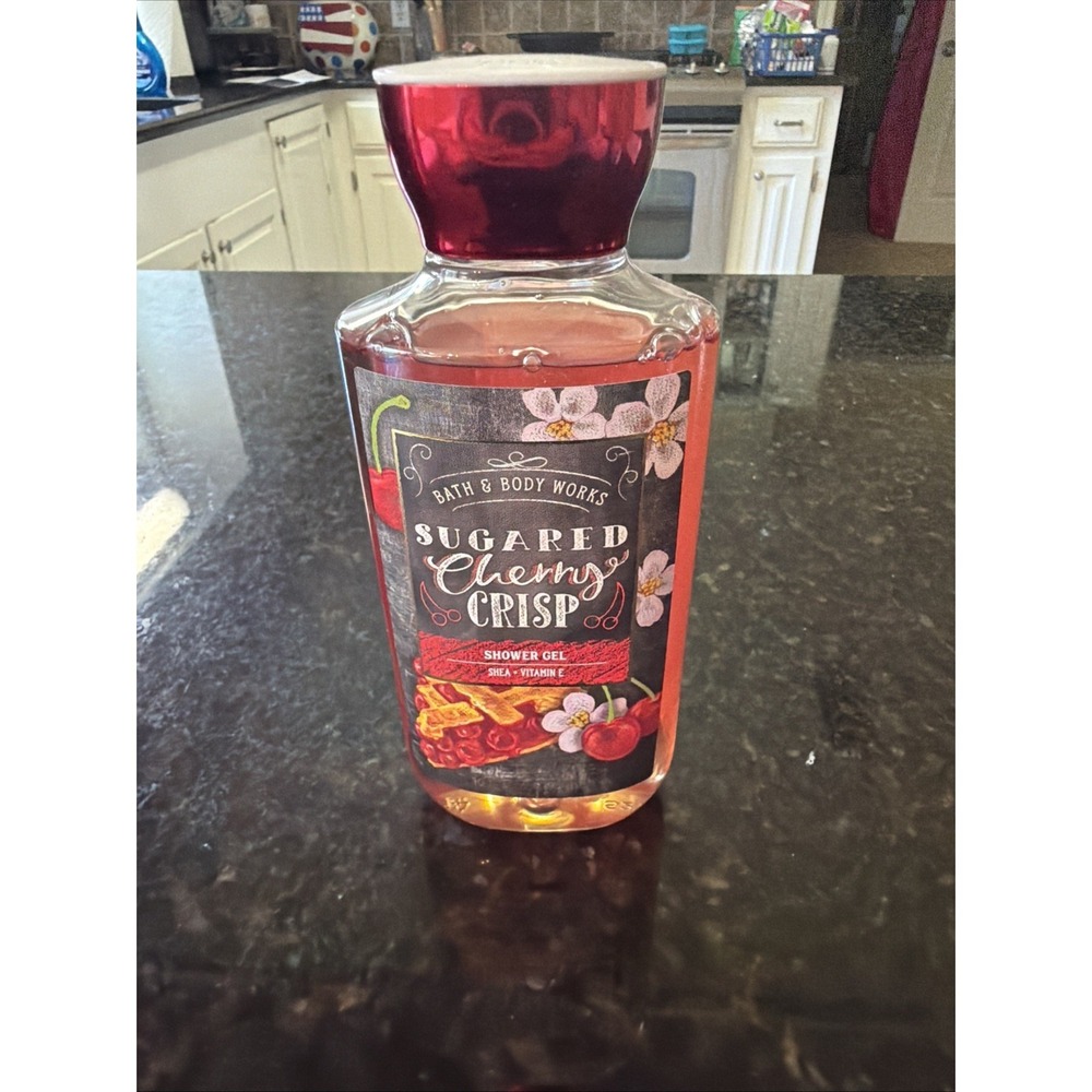 Bath And Body Works‎ Sugared Cherry Crisp Shower Gel Body Wash 10 Oz